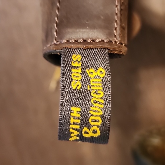 Dr Doc Martens Hilda Military Combat Boot Air Wair Moto Ladies Womens 10 NWOT - Picture 9 of 11